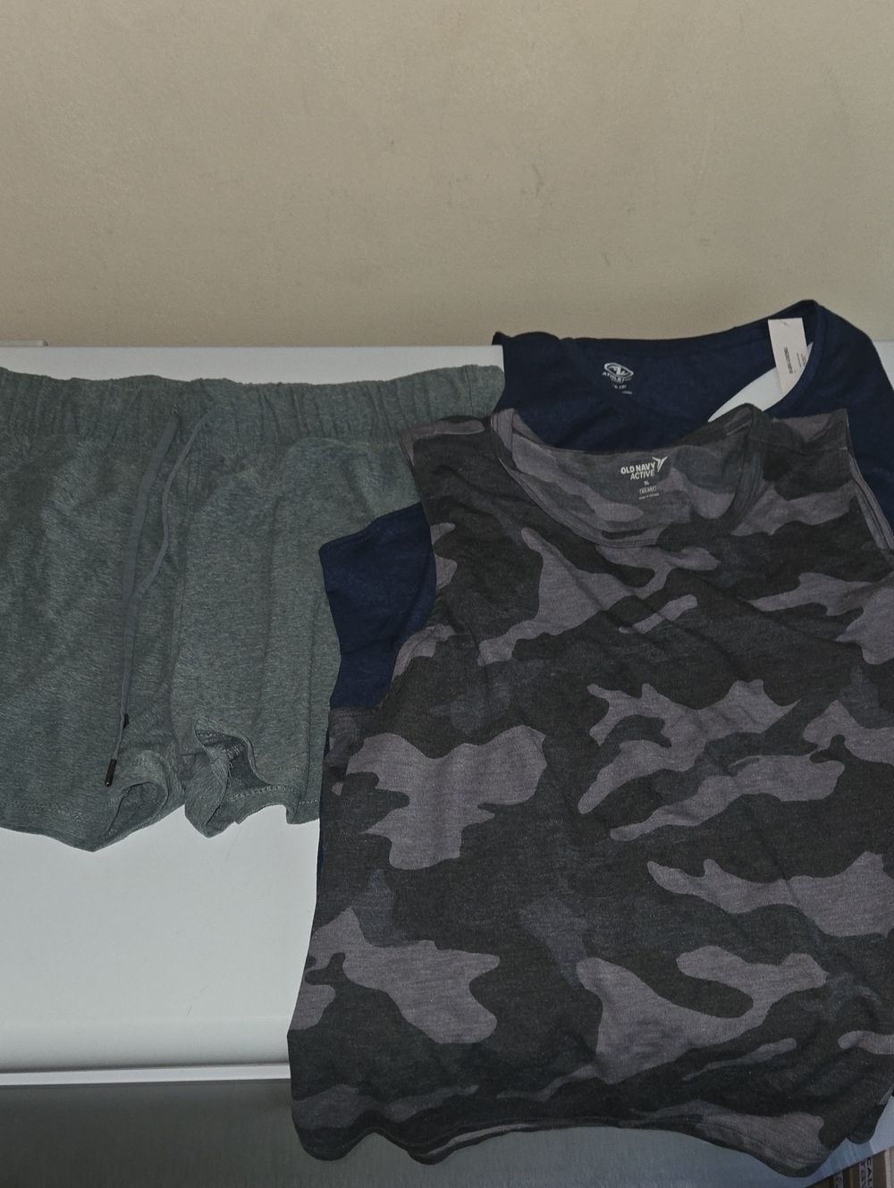 NWT Old Navy & Athletics Works Tank Tops and shorts sz XL